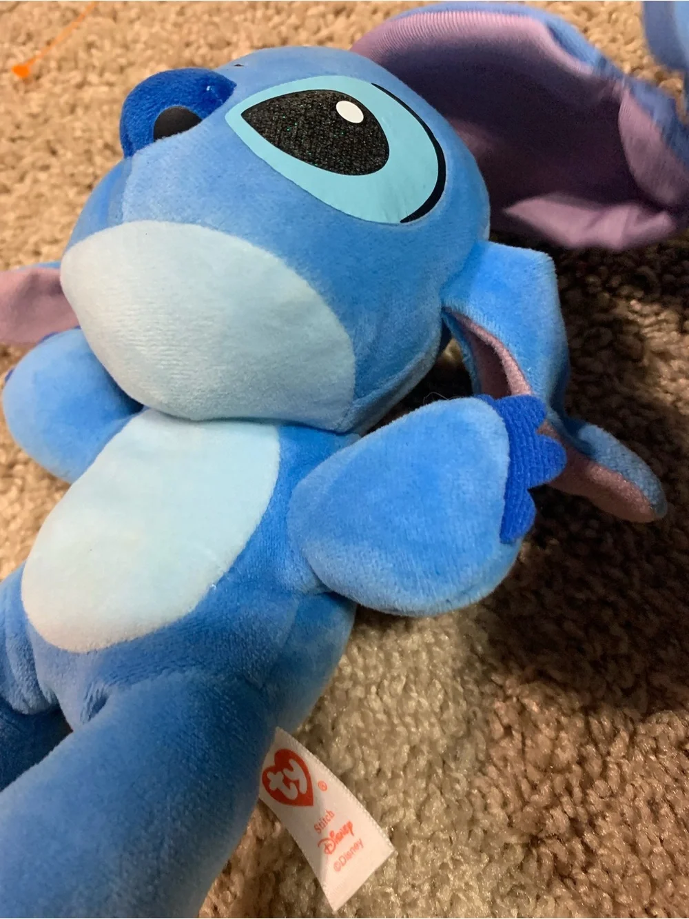 Disney Stitch Bundle- Ty Stitch, Stitch Hat, Stitch Coin Purse/Key Chain.